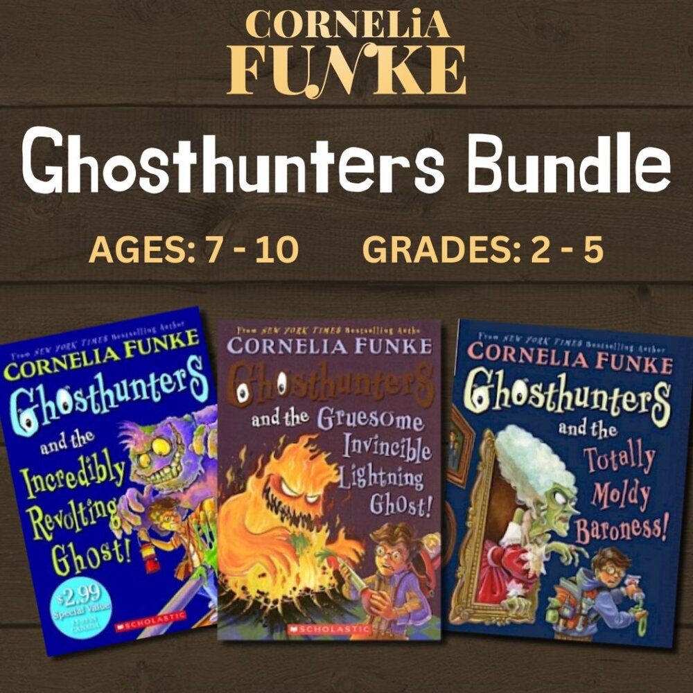 💚Ghosthunters Book Bundle - Fantasy/Humor Kids Books